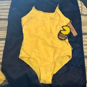 Pac-Man Yellow Bathing Suit